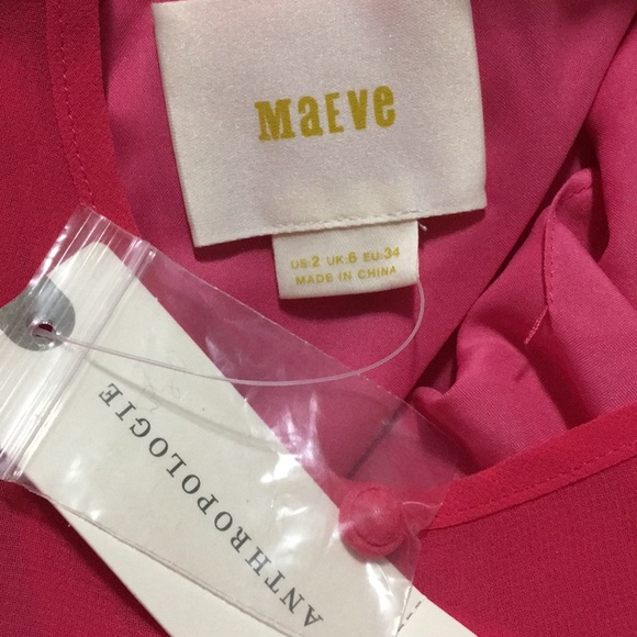 NWT Anthropologie Dress Sz 2, 6 - Picture 6 of 8